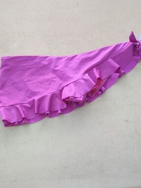 Nicolita Pink Ruffled Bikini Bottom